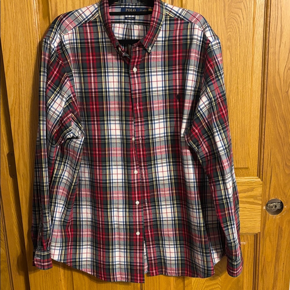 Polo by Ralph Lauren Men's Multicolor Plaid Shirt